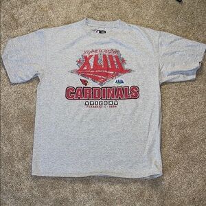 Arizona Cardinals Super Bowl XLIII T-shirt Vintage